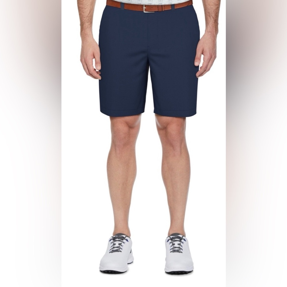 Jack Nicklaus Men's Black Flat Front Golf Shorts